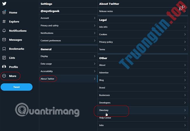 Cách&nbsp;đưa&nbsp;giao&nbsp;diện&nbsp;mới&nbsp;của&nbsp;Twitter&nbsp;về&nbsp;phiên&nbsp;bản&nbsp;cũ