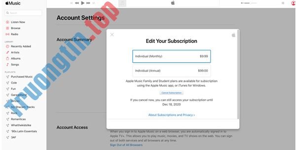 Cách&nbsp;hủy&nbsp;đăng&nbsp;ký&nbsp;Apple&nbsp;Music
