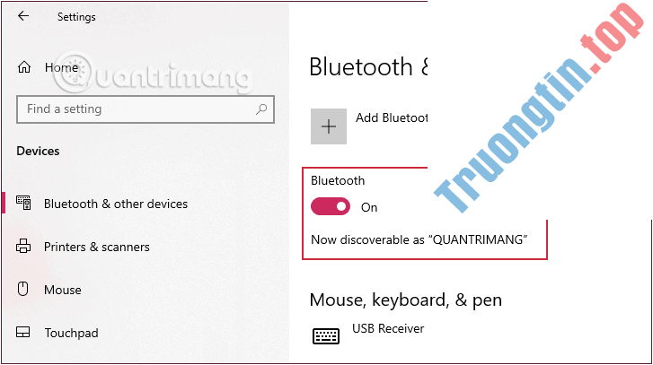 Cách&nbsp;sửa&nbsp;lỗi&nbsp;Bluetooth&nbsp;bị&nbsp;mất&nbsp;trên&nbsp;cài&nbsp;đặt&nbsp;Settings&nbsp;Windows&nbsp;10