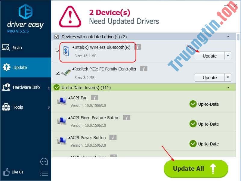 Cách sửa lỗi Bluetooth bị mất trên cài đặt Settings Windows 10