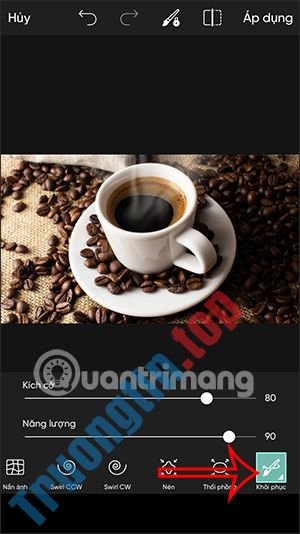 Cách&nbsp;tạo&nbsp;hiệu&nbsp;ứng&nbsp;vòng&nbsp;xoáy&nbsp;bằng&nbsp;PicsArt