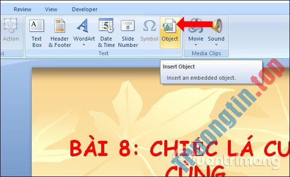 Cách&nbsp;chèn&nbsp;file&nbsp;Word,&nbsp;Excel&nbsp;trong&nbsp;PowerPoint