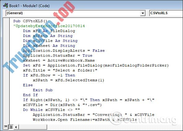 Cách&nbsp;chuyển&nbsp;file&nbsp;CSV&nbsp;sang&nbsp;Excel&nbsp;hàng&nbsp;loạt