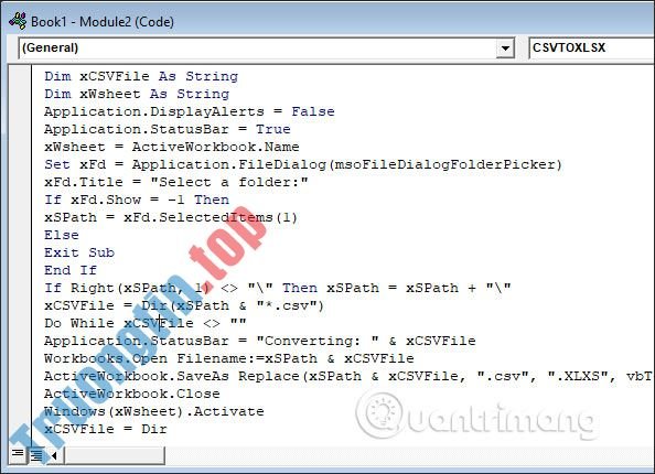 Cách&nbsp;chuyển&nbsp;file&nbsp;CSV&nbsp;sang&nbsp;Excel&nbsp;hàng&nbsp;loạt