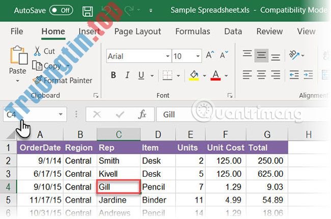 Cách&nbsp;sử&nbsp;dụng&nbsp;Name&nbsp;Box&nbsp;trong&nbsp;Excel