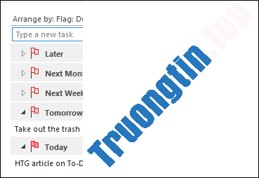 Cách&nbsp;tùy&nbsp;chỉnh&nbsp;To-Do&nbsp;pane&nbsp;trong&nbsp;Outlook