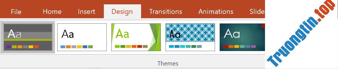 PowerPoint&nbsp;2019&nbsp;(Phần&nbsp;27):&nbsp;Sửa&nbsp;đổi&nbsp;theme