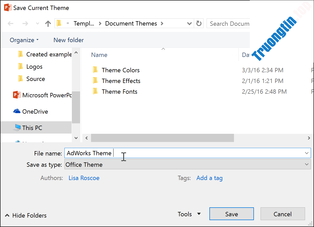 PowerPoint&nbsp;2019&nbsp;(Phần&nbsp;27):&nbsp;Sửa&nbsp;đổi&nbsp;theme