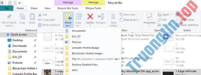 4&nbsp;cách&nbsp;khôi&nbsp;phục&nbsp;file&nbsp;từ&nbsp;Recycle&nbsp;Bin&nbsp;trong&nbsp;Windows&nbsp;10