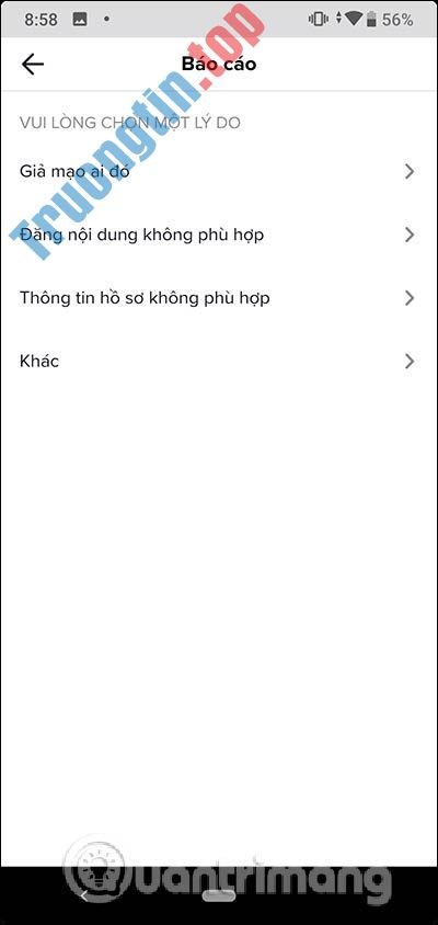 Cách&nbsp;báo&nbsp;cáo&nbsp;video,&nbsp;tài&nbsp;khoản,&nbsp;bình&nbsp;luận&nbsp;TikTok