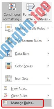Cách&nbsp;sử&nbsp;dụng&nbsp;định&nbsp;dạng&nbsp;có&nbsp;điều&nbsp;kiện&nbsp;trong&nbsp;Microsoft&nbsp;Excel&nbsp;2016