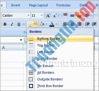 MS&nbsp;Excel&nbsp;2007&nbsp;-&nbsp;Bài&nbsp;15:&nbsp;Định&nbsp;dạng&nbsp;văn&nbsp;bản