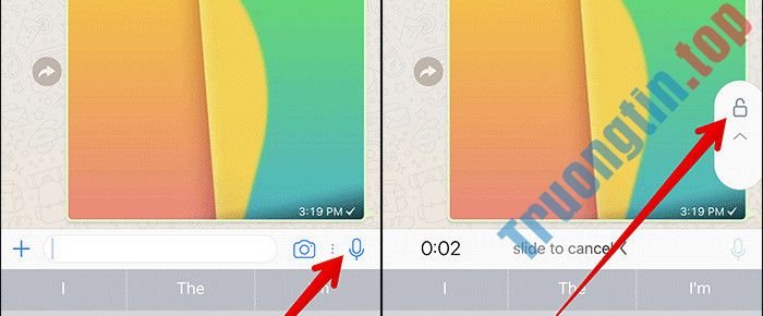 Cách&nbsp;gửi&nbsp;tin&nbsp;nhắn&nbsp;bằng&nbsp;giọng&nbsp;nói&nbsp;trong&nbsp;WhatsApp&nbsp;trên&nbsp;iPhone