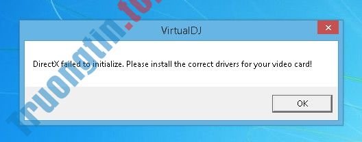 Cách khắc phục lỗi DirectX failed to initialize trên Windows 10