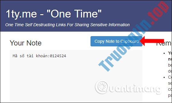 Cách&nbsp;chia&nbsp;sẻ&nbsp;văn&nbsp;bản&nbsp;tự&nbsp;động&nbsp;hủy