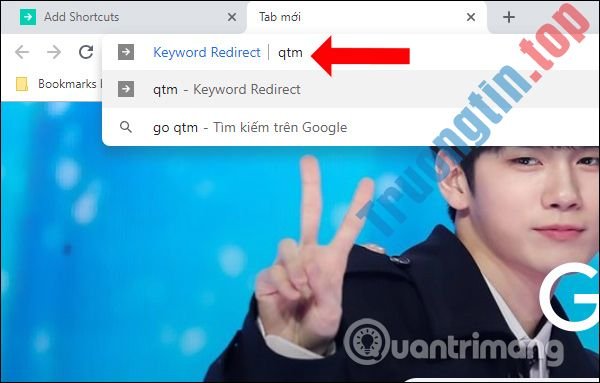 Cách dùng Keyword Redirect mở website qua từ khóa