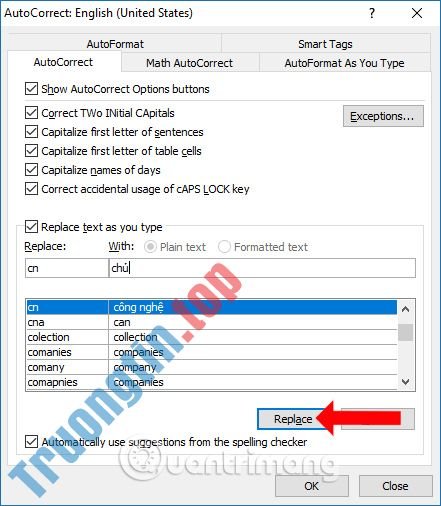 Cách&nbsp;thiết&nbsp;lập&nbsp;Auto&nbsp;Correct&nbsp;trong&nbsp;Word