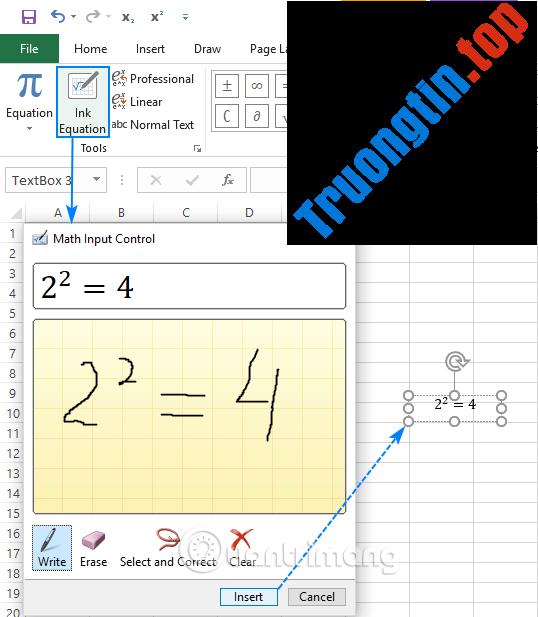 Cách&nbsp;viết&nbsp;số&nbsp;mũ&nbsp;trong&nbsp;Excel,&nbsp;viết&nbsp;chỉ&nbsp;số&nbsp;trên,&nbsp;chỉ&nbsp;số&nbsp;dưới&nbsp;trong&nbsp;Excel