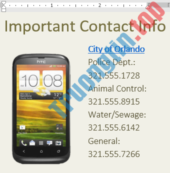 Word&nbsp;2019&nbsp;(Phần&nbsp;10):&nbsp;Liên&nbsp;kết&nbsp;(link)