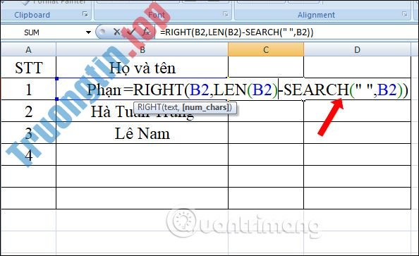 Hàm&nbsp;RIGHT,&nbsp;cách&nbsp;dùng&nbsp;hàm&nbsp;cắt&nbsp;chuỗi&nbsp;ký&nbsp;tự&nbsp;bên&nbsp;phải&nbsp;trong&nbsp;Excel