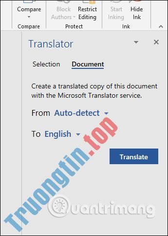 Cách&nbsp;dịch&nbsp;ngôn&nbsp;ngữ&nbsp;trên&nbsp;Word&nbsp;2019