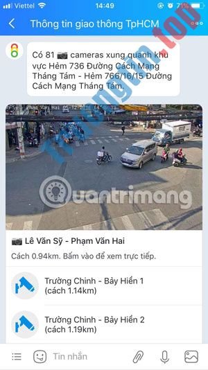 Cách&nbsp;xem&nbsp;camera&nbsp;giao&nbsp;thông&nbsp;TP&nbsp;Hồ&nbsp;Chí&nbsp;Minh&nbsp;trên&nbsp;Zalo