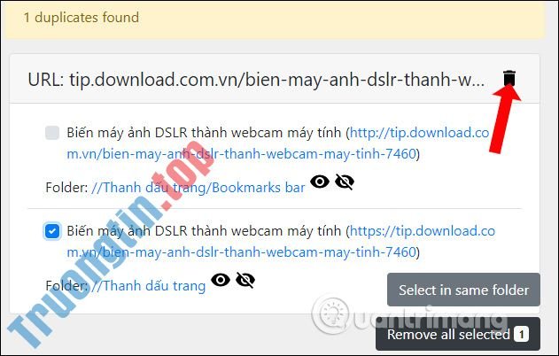Cách&nbsp;xóa&nbsp;bookmark&nbsp;Chrome&nbsp;bị&nbsp;lỗi