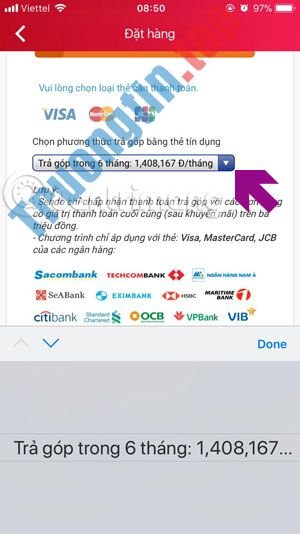 Hướng&nbsp;dẫn&nbsp;mua&nbsp;hàng&nbsp;trả&nbsp;góp&nbsp;0%&nbsp;trên&nbsp;Sendo