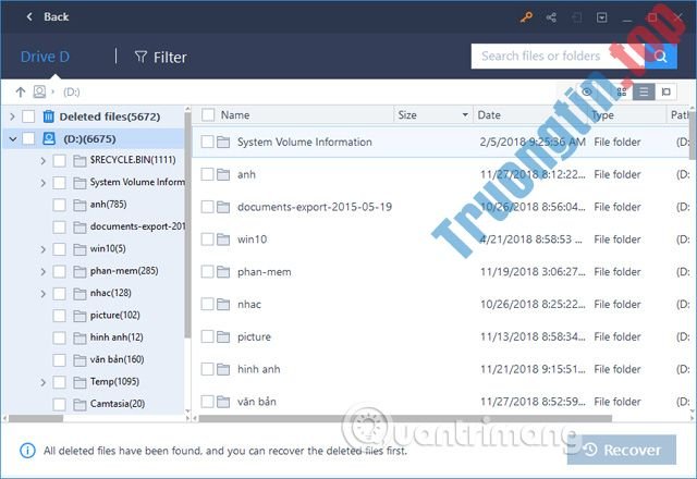 Cách&nbsp;khôi&nbsp;phục&nbsp;dữ&nbsp;liệu&nbsp;bằng&nbsp;Easeus&nbsp;Data&nbsp;Recovery&nbsp;Wizard