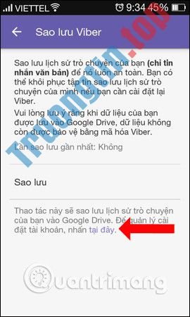 Cách&nbsp;sao&nbsp;lưu&nbsp;và&nbsp;phục&nbsp;hồi&nbsp;tin&nbsp;nhắn&nbsp;trên&nbsp;Viber