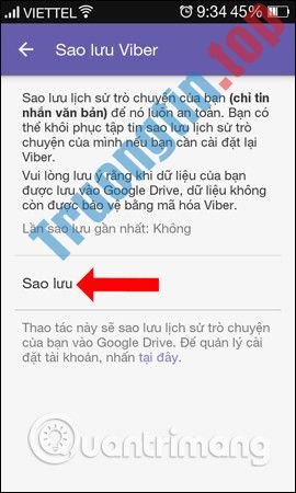 Cách&nbsp;sao&nbsp;lưu&nbsp;và&nbsp;phục&nbsp;hồi&nbsp;tin&nbsp;nhắn&nbsp;trên&nbsp;Viber