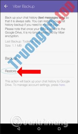 Cách&nbsp;sao&nbsp;lưu&nbsp;và&nbsp;phục&nbsp;hồi&nbsp;tin&nbsp;nhắn&nbsp;trên&nbsp;Viber