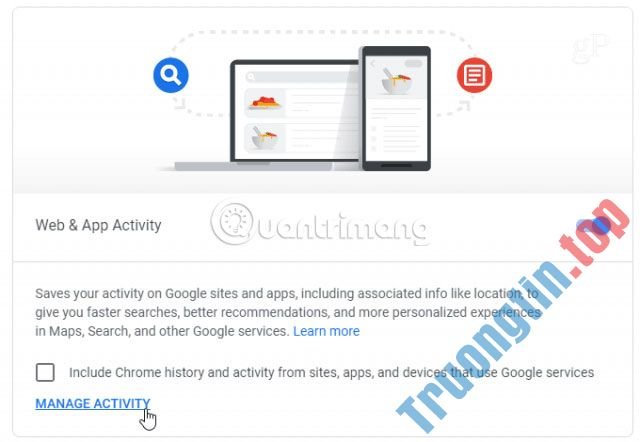 Cách&nbsp;tự&nbsp;động&nbsp;xóa&nbsp;vị&nbsp;trí&nbsp;Google&nbsp;và&nbsp;dữ&nbsp;liệu&nbsp;hoạt&nbsp;động&nbsp;web