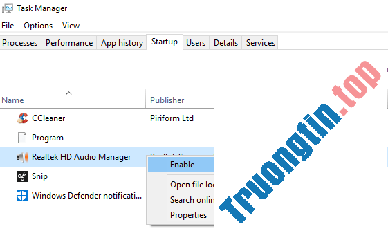 Cách cập nhật và cài đặt lại Realtek HD Audio Manager 10 Cách cập nhật và cài đặt lại Realtek HD Audio Manager