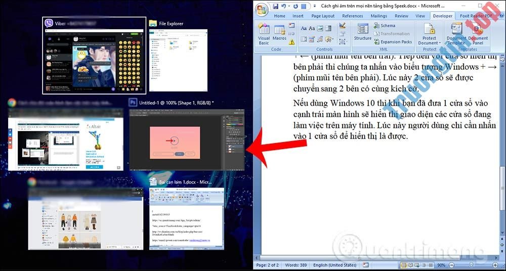 Cách&nbsp;chia&nbsp;đôi&nbsp;màn&nbsp;hình&nbsp;máy&nbsp;tính