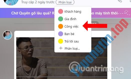 Cách&nbsp;phân&nbsp;loại&nbsp;hội&nbsp;thoại&nbsp;chat&nbsp;trên&nbsp;Zalo&nbsp;PC