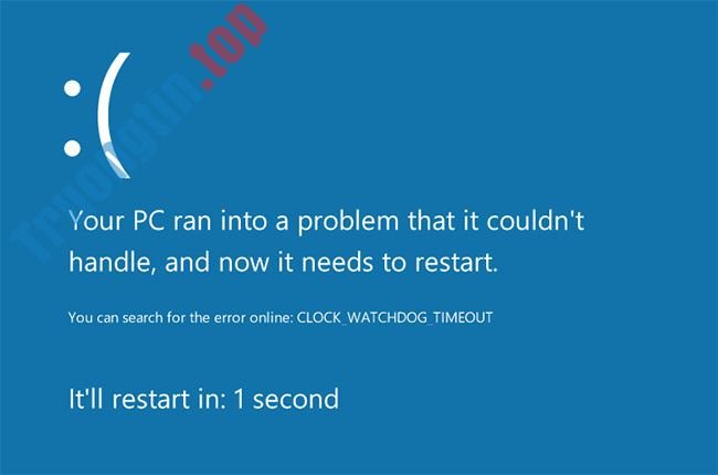 Cách&nbsp;sửa&nbsp;lỗi&nbsp;Clock&nbsp;Watchdog&nbsp;Timeout&nbsp;trong&nbsp;Windows&nbsp;10