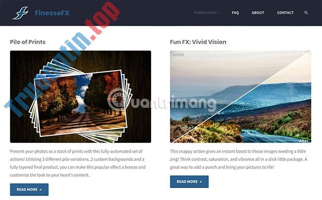 19&nbsp;trang&nbsp;web&nbsp;tải&nbsp;Photoshop&nbsp;Action&nbsp;miễn&nbsp;phí