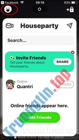 Cách&nbsp;sử&nbsp;dụng&nbsp;Houseparty&nbsp;để&nbsp;chat,&nbsp;gọi&nbsp;video