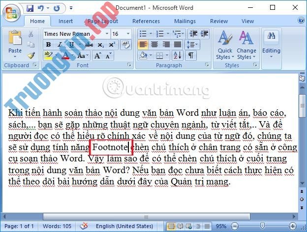 Hướng&nbsp;dẫn&nbsp;chèn&nbsp;ghi&nbsp;chú&nbsp;ở&nbsp;chân&nbsp;trang&nbsp;trong&nbsp;Word