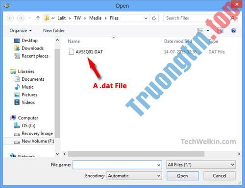 Làm&nbsp;thế&nbsp;nào&nbsp;để&nbsp;mở&nbsp;và&nbsp;đọc&nbsp;file&nbsp;.DAT?