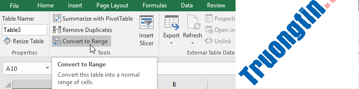 Excel&nbsp;2019&nbsp;(Phần&nbsp;21):&nbsp;Bảng