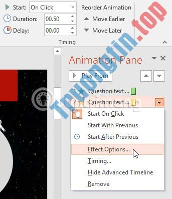 Tạo&nbsp;hiệu&nbsp;ứng&nbsp;cho&nbsp;văn&nbsp;bản&nbsp;và&nbsp;các&nbsp;đối&nbsp;tượng&nbsp;trong&nbsp;PowerPoint&nbsp;2016