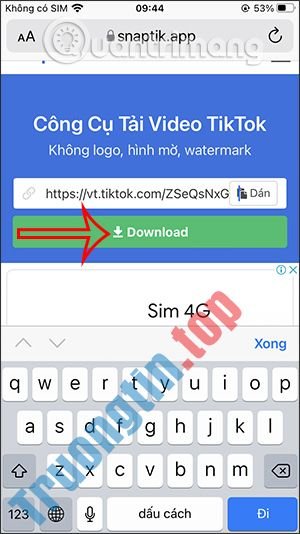 Cách tải video TikTok, download video tik tok về máy tính, điện thoại
