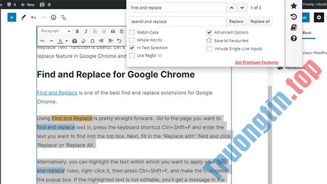Cách&nbsp;tìm&nbsp;và&nbsp;thay&nbsp;thế&nbsp;văn&nbsp;bản&nbsp;trong&nbsp;Chrome&nbsp;và&nbsp;Firefox