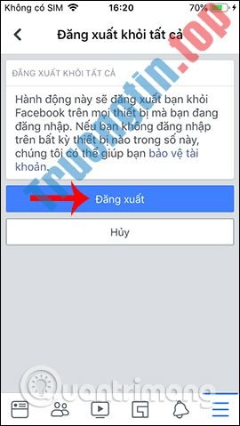 Cách đổi mật khẩu Facebook trên điện thoại