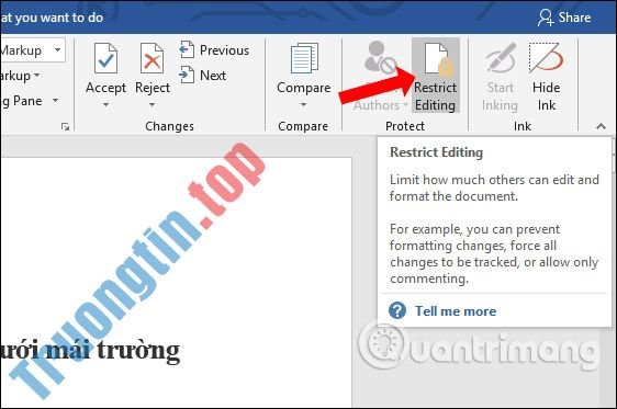 Cách&nbsp;khóa&nbsp;Header,&nbsp;Footer&nbsp;trong&nbsp;Word