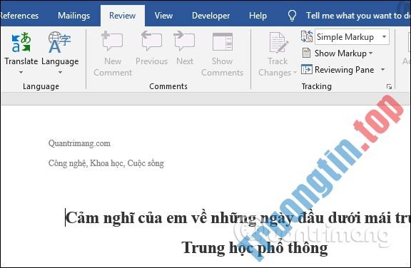 Cách&nbsp;khóa&nbsp;Header,&nbsp;Footer&nbsp;trong&nbsp;Word