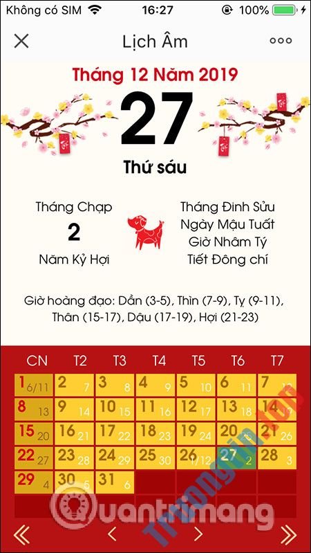 Cách&nbsp;xem&nbsp;lịch&nbsp;âm&nbsp;trên&nbsp;Zalo