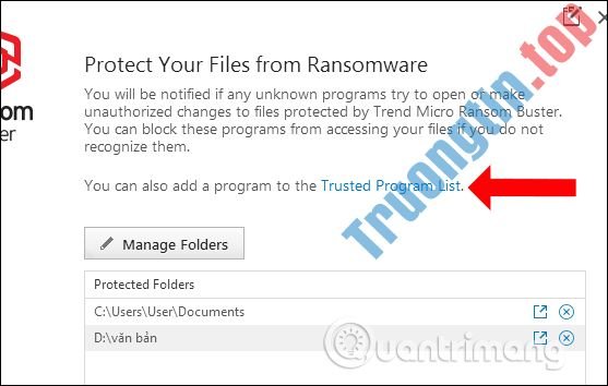 Cách&nbsp;dùng&nbsp;Trend&nbsp;Micro&nbsp;RansomBuster&nbsp;chặn&nbsp;ransomware